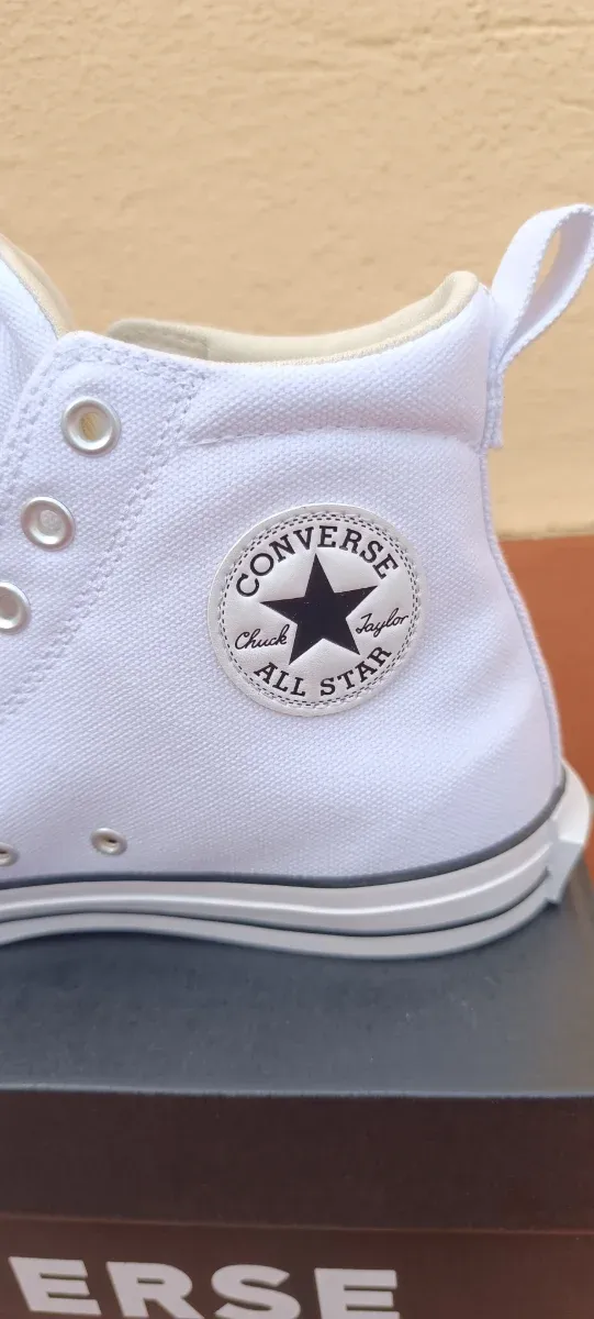 Converse Blancas Caña Alta
