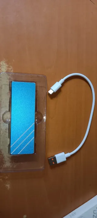 Disco Duro Externo M.2 Azul