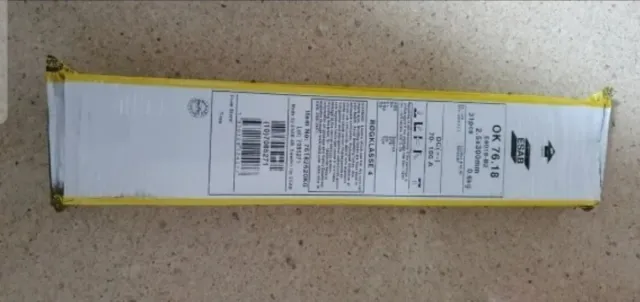 Electrodo baja alea. 2.5mm  ESAB OK 76.18 ó OK 76.