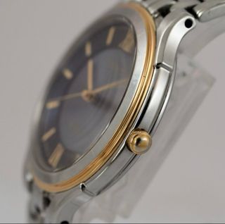 Seiko Dolce Solar Orologio Uomo Blu Oro