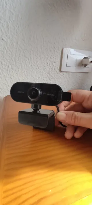 Webcam HD Full Negra