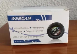 Webcam HD Full Negra