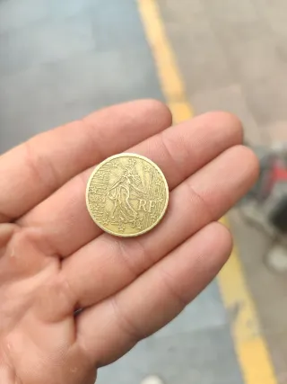 Moneda 50 céntimos 2000 RF