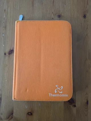 Funda agenda Thermomix naranja