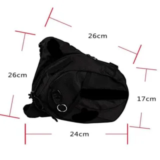 BOLSA PERNERA RIÑONERA MOTO LOGO BMW 