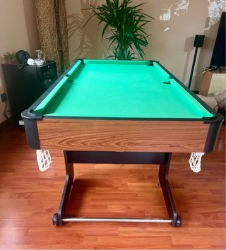 Mesa de billar plegable