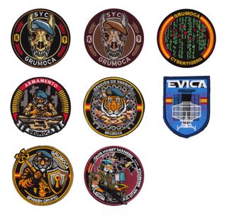 Parches GRUMOCA Ejército del Aire