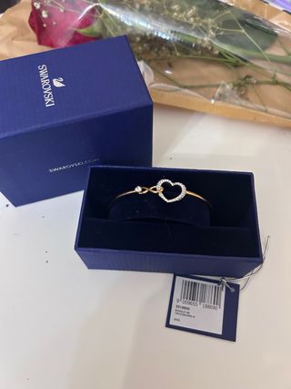 Pulsera o brazalete Swarovski Corazón Infinito