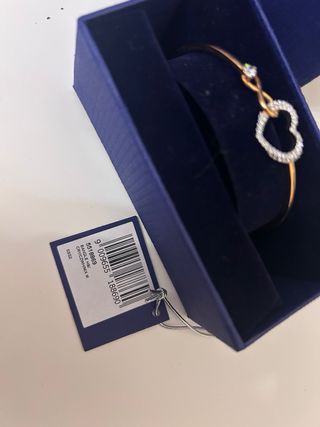 Pulsera o brazalete Swarovski Corazón Infinito