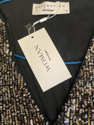 Fiesta lentejuelas El Corte Inglés Talla M