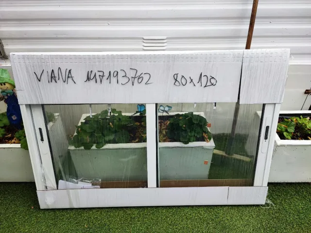 Ventana corredera 80x120
Sin desembalar,NUEVA!!
