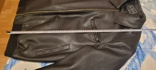 Cazadora de cuero para hombre