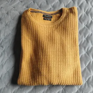 Jersey Massimo Dutti Amarillo Talla M