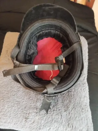 Casco de hípica negro talla 56