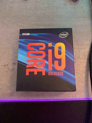 Caixa Original Intel Core i9 9ª Geração