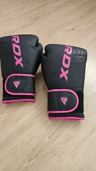 Guantes Boxeo RDX Muay Thai Kickboxing Negros 14oz