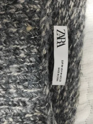 Conjunto punto Zara gris