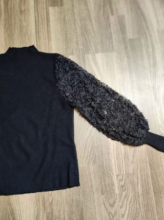 Top sueter de manga larga