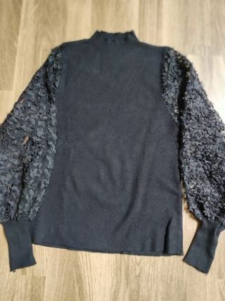 Top sueter de manga larga