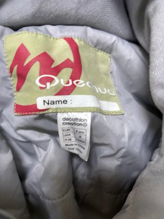 Mono de nieve infantil !!leer descripcion!!