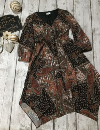 Vestido Sfera estampado 