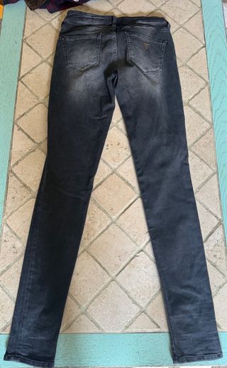 Jeans skinny grigi lavaggio used