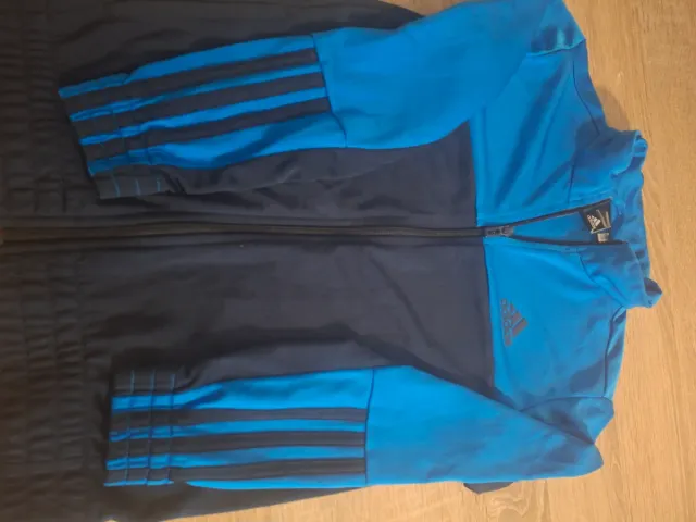 Chaqueta Adidas niño azul y marino