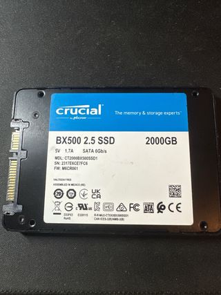 SSD Crucial 2TB