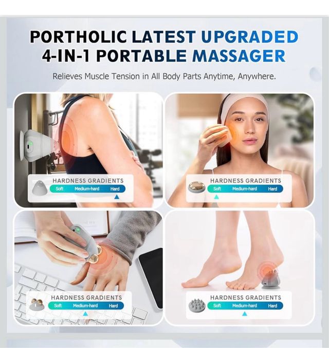 PORTHOLIC Bola Masaje Portátil Soporte