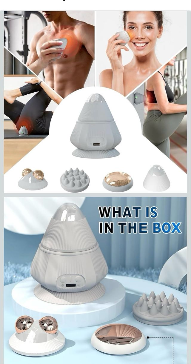 PORTHOLIC Bola Masaje Portátil Soporte