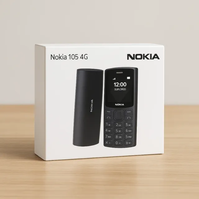 Nokia 105 4G Negro (Dual Sim) -¡¡NUEVO!!
