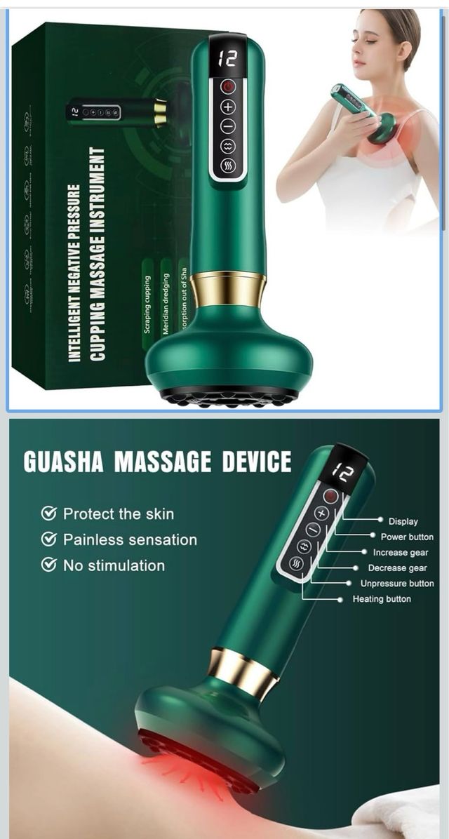 Masajeador Eléctrico Guasha Negativo