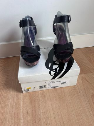 Sandalias Nine West Negras , 