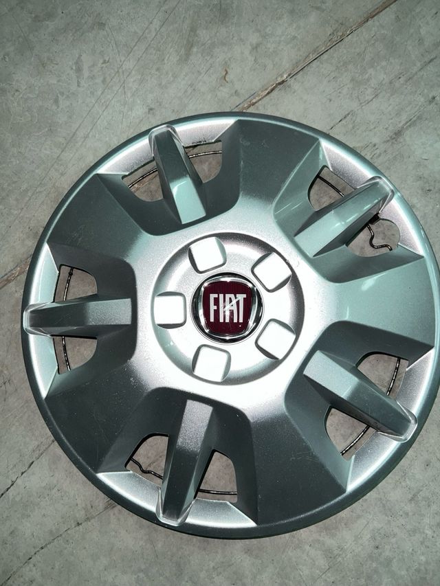 4 Tapacubos Fiat Originales 15 pulgadas
