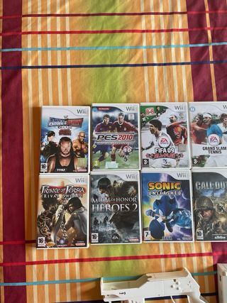 12 Videojuegos Wii