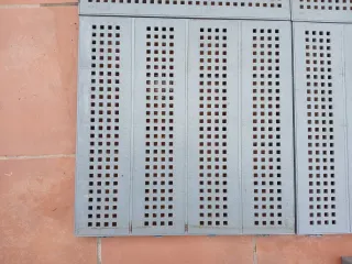 Losas protectoras reforzadas para caseta/cobertiz