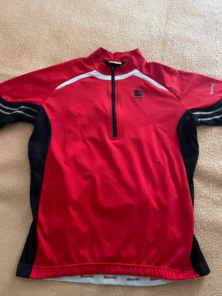 Maillot Ciclismo Sportful Talla XL Rojo