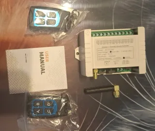 Controlador Puerta Garaje 4 Canales