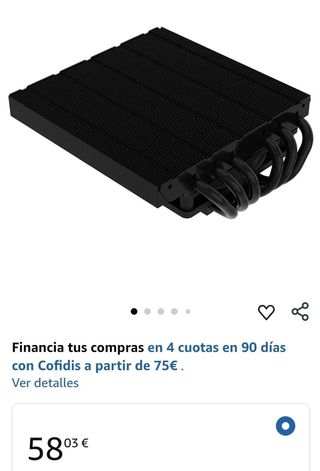 Alpenföhn Black Ridge 120 mm ventilador de CPU