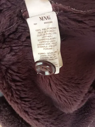 Abrigo ante Mango Talla L