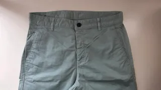 Pantalón Chino Turquesa Hombre