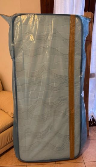 Letto singolo 70x160 faggio + materasso
