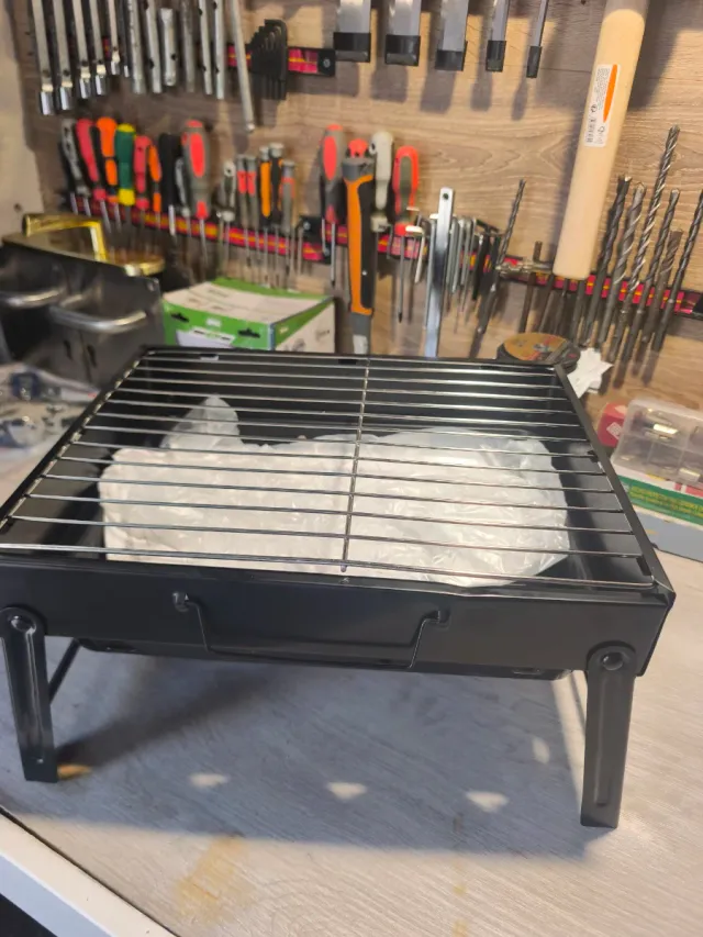 Barbacoa pequeña plegable