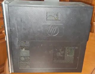 Caja de PC HP Negra