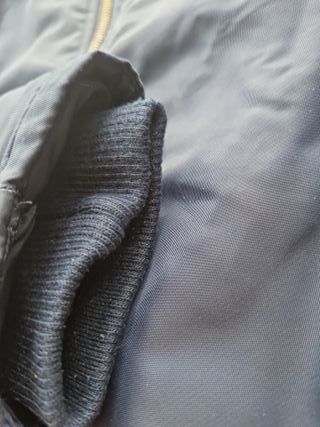 Cazadora bomber azul