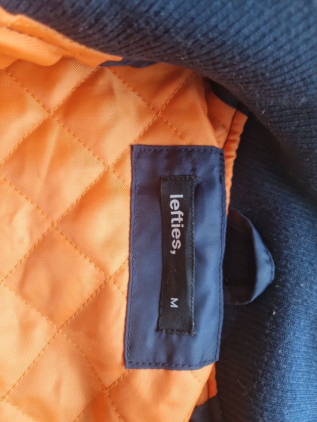 Cazadora bomber azul