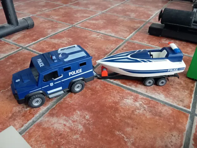 Playmobil: Banco, Coche Policía, Barco y más