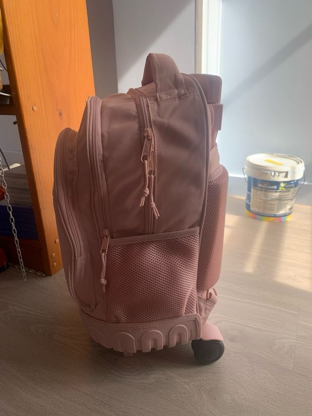 Mochila Reebok Rosa con Ruedas