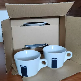 Set 2 Tazzine Cappuccino Lavazza