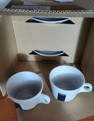 Set 2 Tazzine Cappuccino Lavazza